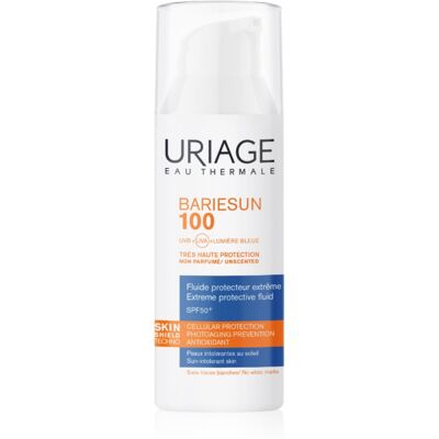 Uriage Bariésun 100 Extreme Protective Fluid SPF 50+ fluide protecteur pour peau très sensible et intolérante SPF 50+ 50 ml Uriage Bariésun 100 Extreme Protective Fluid SPF 50+ fluide protecteur pour peau très sensible et intolérante SPF 50+ 50 ml
