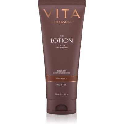 Vita Liberata Tinted Tanning Lotion lait corporel auto-bronzant teinte Dark 200 ml Vita Liberata Tinted Tanning Lotion lait corporel auto-bronzant teinte Dark 200 ml
