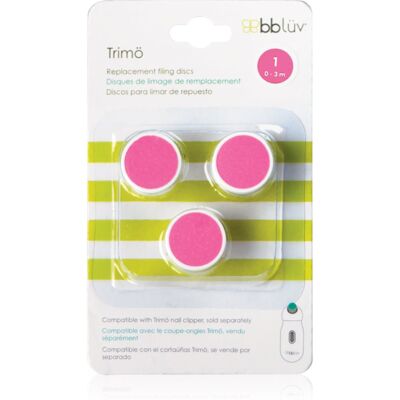 BBLÜV Trimö accessoires de rechange pour lime à ongles pour enfants 0-3m 3 pcs BBLÜV Trimö accessoires de rechange pour lime à ongles pour enfants 0-3m 3 pcs