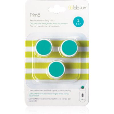 BBLÜV Trimö accessoires de rechange pour lime à ongles pour enfants 3-6m 3 pcs BBLÜV Trimö accessoires de rechange pour lime à ongles pour enfants 3-6m 3 pcs