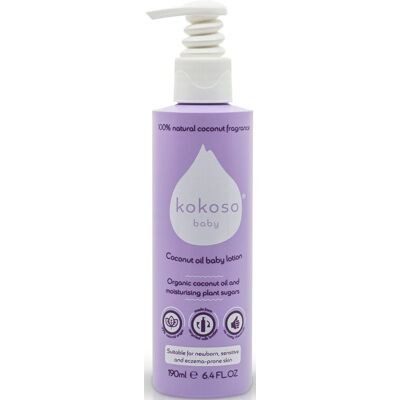 Kokoso Baby Kids lait corporel pour peaux sensibles pour enfant 190 ml Kokoso Baby Kids lait corporel pour peaux sensibles pour enfant 190 ml