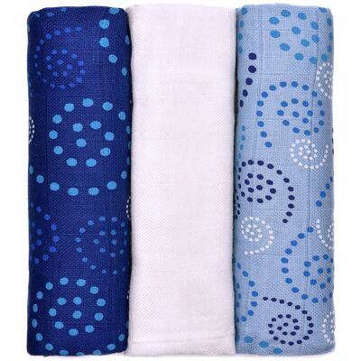Couches en bambou BIO T-TOMI - Couches en tissu - 70x70 cm - 3 pièces Couches en bambou BIO T-TOMI - Couches en tissu - 70x70 cm - 3 pièces