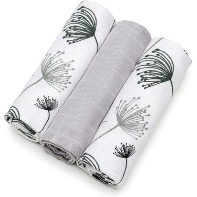 T-TOMI TETRA Cloth Diapers HIGH QUALITY couches lavables Dandelions 70x70 cm 3 pcs T-TOMI TETRA Cloth Diapers HIGH QUALITY couches lavables Dandelions 70x70 cm 3 pcs