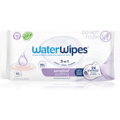 WaterWipes Soothing Clean lingettes douces pour bébé 60 pcs WaterWipes Soothing Clean lingettes douces pour bébé 60 pcs