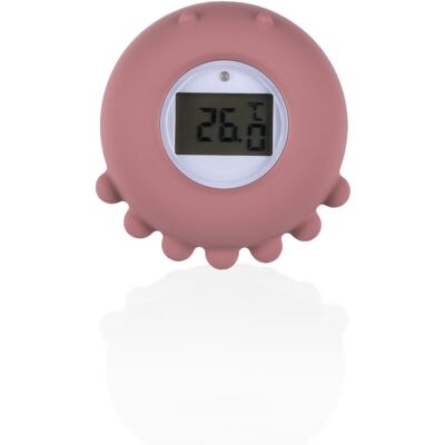 Thermomètre Numérique en Silicone Zopa - Rose Ancien - Outil de Température de Bain Thermomètre Numérique en Silicone Zopa - Rose Ancien - Outil de Température de Bain