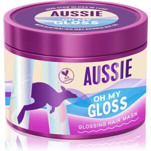 Aussie Oh My Gloss Glossing Hair Mask masque hydratant éclaircissant pour cheveux 500 ml Aussie Oh My Gloss Glossing Hair Mask masque hydratant éclaircissant pour cheveux 500 ml