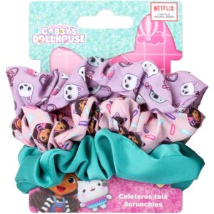 Gabby's Dollhouse Hair Accessories Scrunchies élastiques à cheveux 3 pcs Gabby's Dollhouse Hair Accessories Scrunchies élastiques à cheveux 3 pcs