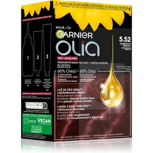 Garnier Olia Big Kit - Coloration Permanente 5.52 Merlot Vif Garnier Olia Big Kit - Coloration Permanente 5.52 Merlot Vif