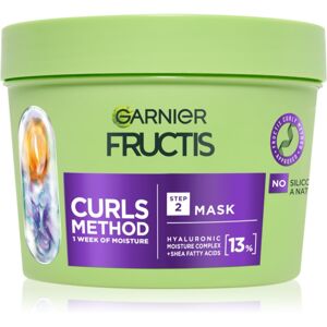 Garnier Fructis Curls Method masque hydratant cheveux pour cheveux bouclés et frisés 370 ml Garnier Fructis Curls Method masque hydratant cheveux pour cheveux bouclés et frisés 370 ml