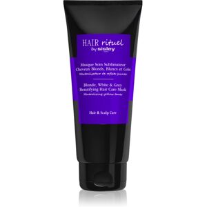 Hair Rituel by Sisley Blonde, White & Grey Beautifying Hair Care Mask masque cheveux anti-reflets cuivrés 200 ml Hair Rituel by Sisley Blonde, White & Grey Beautifying Hair Care Mask masque cheveux anti-reflets cuivrés 200 ml