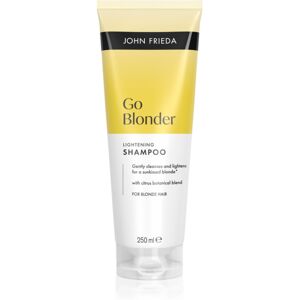 John Frieda Go Blonder Lightening Shampoo shampoing éclaircissant pour cheveux blonds 250 ml John Frieda Go Blonder Lightening Shampoo shampoing éclaircissant pour cheveux blonds 250 ml
