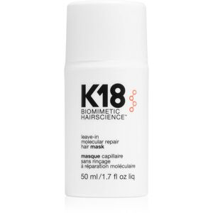 K18 Masque Réparateur Moléculaire Sans Rinçage pour Cheveux - 50 ml K18 Masque Réparateur Moléculaire Sans Rinçage pour Cheveux - 50 ml