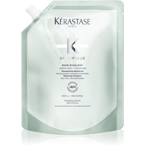 Kérastase Spécifique Bain Divalent shampoing nettoyant en profondeur pour cuir chevelu gras Refill 500 ml Kérastase Spécifique Bain Divalent shampoing nettoyant en profondeur pour cuir chevelu gras Refill 500 ml