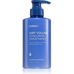 KUNDAL Airy Volume Hyaluron Treatment après-shampoing hydratant pour donner du volume 500 ml KUNDAL Airy Volume Hyaluron Treatment après-shampoing hydratant pour donner du volume 500 ml