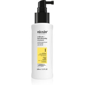 Nioxin System 1 Scalp + Hair Thickening Treatment sérum pour améliorer la densité et pour prévenir la casse des cheveux 100 ml Nioxin System 1 Scalp + Hair Thickening Treatment sérum pour améliorer la densité et pour prévenir la casse des cheveux 100 ml