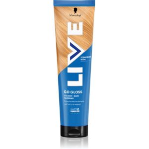 Schwarzkopf LIVE Colour + Care masque colorant nourrissant pour cheveux teinte Strawberry Soda 150 ml Schwarzkopf LIVE Colour + Care masque colorant nourrissant pour cheveux teinte Strawberry Soda 150 ml