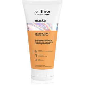 so!flow Frizzy and Dry Hair Protein-Emollient Mask masque lissant anti-frisottis 200 ml so!flow Frizzy and Dry Hair Protein-Emollient Mask masque lissant anti-frisottis 200 ml