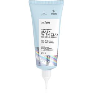 so!flow Purifying Mask Reducing Sebum masque purifiant en profondeur pour cuir chevelu gras 100 ml so!flow Purifying Mask Reducing Sebum masque purifiant en profondeur pour cuir chevelu gras 100 ml