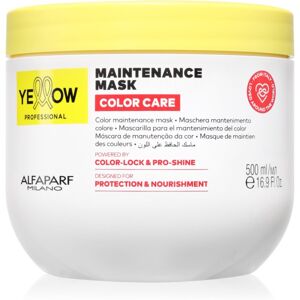 Alfaparf Milano - Yellow Color Care Mask - 500ml - Masque capillaire Alfaparf Milano - Yellow Color Care Mask - 500ml - Masque capillaire