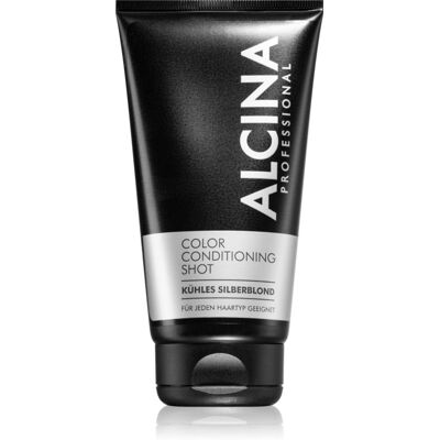 Alcina Color Conditioning Shot Silver baume teinté pour souligner la couleur de cheveux teinte Cold Silver Blond 150 ml Alcina Color Conditioning Shot Silver baume teinté pour souligner la couleur de cheveux teinte Cold Silver Blond 150 ml