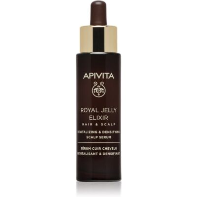 Apivita Royal Jelly Elixir Revitalizing & Densifying Scalp Serum sérum revitalisant pour cuir chevelu 50 ml Apivita Royal Jelly Elixir Revitalizing & Densifying Scalp Serum sérum revitalisant pour cuir chevelu 50 ml
