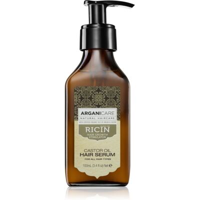 Arganicare Ricin Castor Oil Hair Serum sérum cheveux pour tous types de cheveux 100 ml Arganicare Ricin Castor Oil Hair Serum sérum cheveux pour tous types de cheveux 100 ml