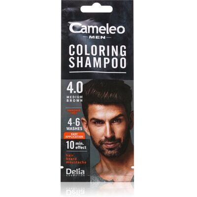 Delia Cosmetics Cameleo Coloring Shampoo shampoing colorant pour cheveux pour homme 15 ml Delia Cosmetics Cameleo Coloring Shampoo shampoing colorant pour cheveux pour homme 15 ml