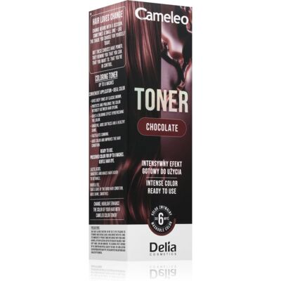 Delia Cosmetics Cameleo Toner toner couleur pour cheveux teinte Chocolate 75 ml Delia Cosmetics Cameleo Toner toner couleur pour cheveux teinte Chocolate 75 ml
