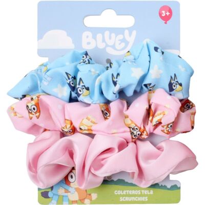 Disney Bluey Scrunchies chouchou en satin pour enfant 3y+ 3 pcs Disney Bluey Scrunchies chouchou en satin pour enfant 3y+ 3 pcs