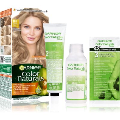 Coloration Garnier Color Naturals Creme - Blond Cendré Naturel 8.1 Coloration Garnier Color Naturals Creme - Blond Cendré Naturel 8.1