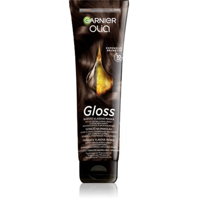 Garnier Olia Gloss Bonding Color Mask pour cheveux teinte Expensive Brunette 150 ml Garnier Olia Gloss Bonding Color Mask pour cheveux teinte Expensive Brunette 150 ml