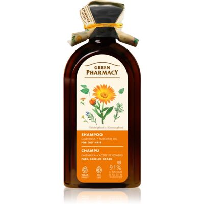 Green Pharmacy Calendula Shampoo shampoing pour cheveux normaux à gras 350 ml Green Pharmacy Calendula Shampoo shampoing pour cheveux normaux à gras 350 ml