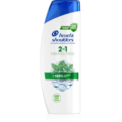 Head & Shoulders Menthol Fresh 2in1 Shampoo et Après-shampooing - Anti Pelliculaire Head & Shoulders Menthol Fresh 2in1 Shampoo et Après-shampooing - Anti Pelliculaire