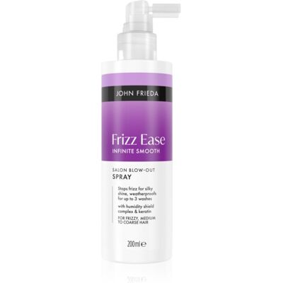 John Frieda Frizz Ease Salon Blow - Out Spray spray lissant pour protéger les cheveux contre la chaleur 200 ml John Frieda Frizz Ease Salon Blow - Out Spray spray lissant pour protéger les cheveux contre la chaleur 200 ml