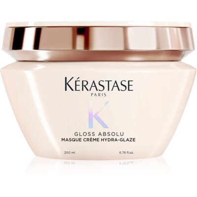 Kérastase Gloss Absolu Masque Créme Hydra-Glaze masque cheveux pour cheveux indisciplinés et frisottis 200 ml Kérastase Gloss Absolu Masque Créme Hydra-Glaze masque cheveux pour cheveux indisciplinés et frisottis 200 ml