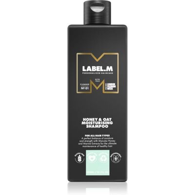 label.m Shampoo Hydratant Miel & Avoine - Pour Femmes label.m Shampoo Hydratant Miel & Avoine - Pour Femmes