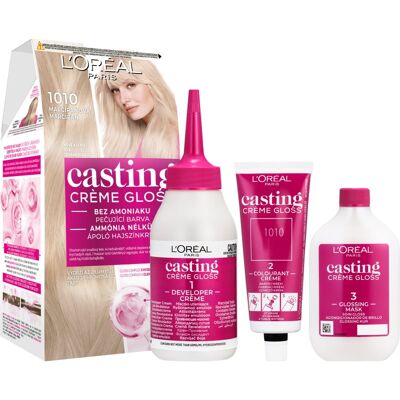 Teinture pour cheveux blond givré clair de L'Oréal Paris - Couleur longue durée Teinture pour cheveux blond givré clair de L'Oréal Paris - Couleur longue durée