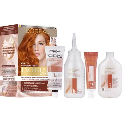 L'Oréal Paris Excellence Creme Triple Protection Cuivre Clair - Coloration cheveux pour femmes L'Oréal Paris Excellence Creme Triple Protection Cuivre Clair - Coloration cheveux pour femmes