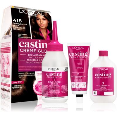 Coloration capillaire semi-permanente L’Oréal Paris Casting Creme Gloss Choco Mocha - Coloration des cheveux Coloration capillaire semi-permanente L’Oréal Paris Casting Creme Gloss Choco Mocha - Coloration des cheveux