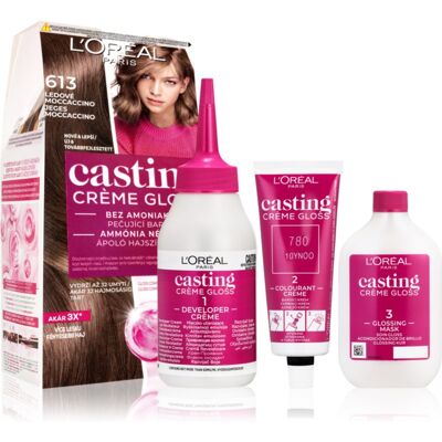L’Oréal Paris Modèle ICED MOCCACHINO Coloration capillaire - Semi-permanente pour femmes L’Oréal Paris Modèle ICED MOCCACHINO Coloration capillaire - Semi-permanente pour femmes