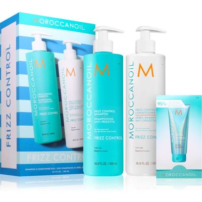Moroccanoil Frizz Control Shampoo & Conditioner Duo ensemble anti-frisottis Moroccanoil Frizz Control Shampoo & Conditioner Duo ensemble anti-frisottis