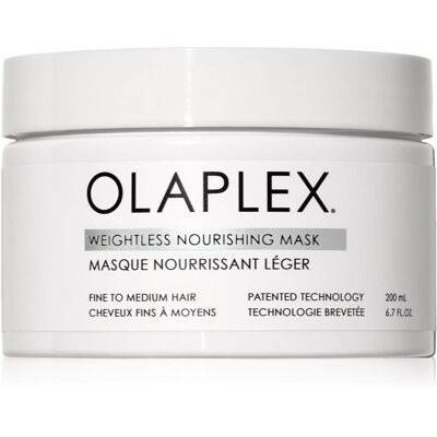 Olaplex Weightless Nourishing Mask masque cheveux pour cheveux fins à normaux 200 ml Olaplex Weightless Nourishing Mask masque cheveux pour cheveux fins à normaux 200 ml
