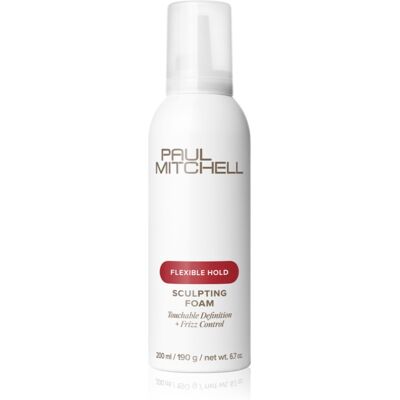 Paul Mitchell Flexible Hold Sculpting Foam mousse coiffante définition et forme 200 ml Paul Mitchell Flexible Hold Sculpting Foam mousse coiffante définition et forme 200 ml