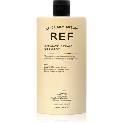 REF Ultimate Repair Shampoo shampoing pour cheveux traités chimiquement et mécaniquement 285 ml REF Ultimate Repair Shampoo shampoing pour cheveux traités chimiquement et mécaniquement 285 ml