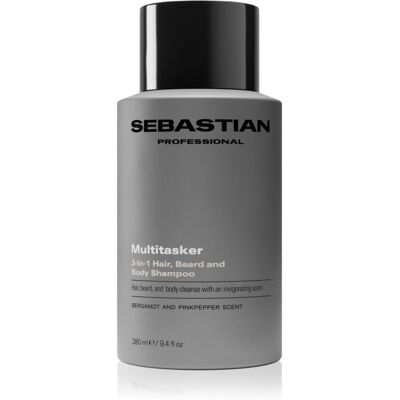 Sebastian Professional SEB MAN The Multi-tasker shampoing pour cheveux, barbe et corps 280 ml Sebastian Professional SEB MAN The Multi-tasker shampoing pour cheveux, barbe et corps 280 ml