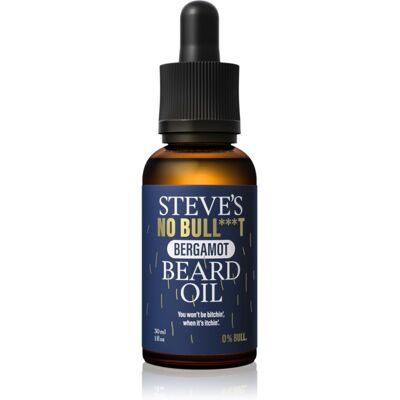 Huile pour barbe courte Steve's No Bull***t - Huile de barbe Huile pour barbe courte Steve's No Bull***t - Huile de barbe