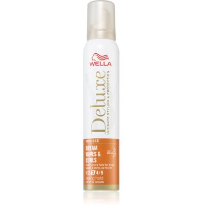 Wella Deluxe Dream Waves & Curls - Mousse Fixatif pour Cheveux Bouclés Wella Deluxe Dream Waves & Curls - Mousse Fixatif pour Cheveux Bouclés