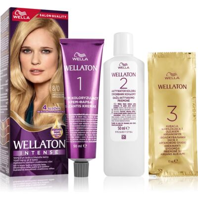 Wellaton Intense Blond Foncé Coloration Permanente - Coloration capillaire Wellaton Intense Blond Foncé Coloration Permanente - Coloration capillaire