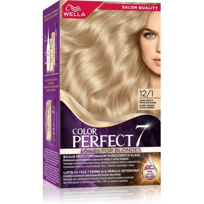 Wella Color Perfect Blonde Cendré Très Clair - Coloration Capillaire Wella Color Perfect Blonde Cendré Très Clair - Coloration Capillaire