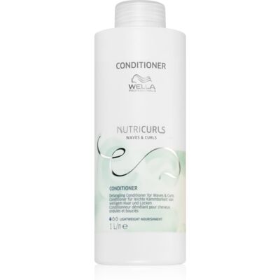 Après-shampoing Nutricurls de Wella Professionals - 1000ml pour cheveux bouclés et ondulés Après-shampoing Nutricurls de Wella Professionals - 1000ml pour cheveux bouclés et ondulés